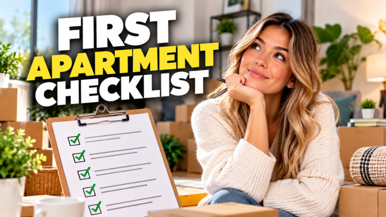 First Apartment Checklist